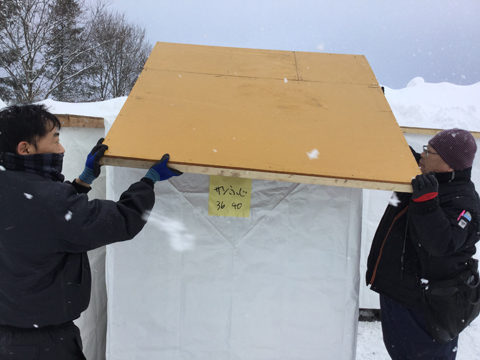 　「青森雪貯蔵りんご」が冬眠に入りました